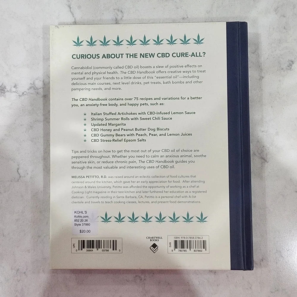 The CBD Handbook: Over 100 Recipes for Hemp-Derived Health and‎ Wellness - GOOD